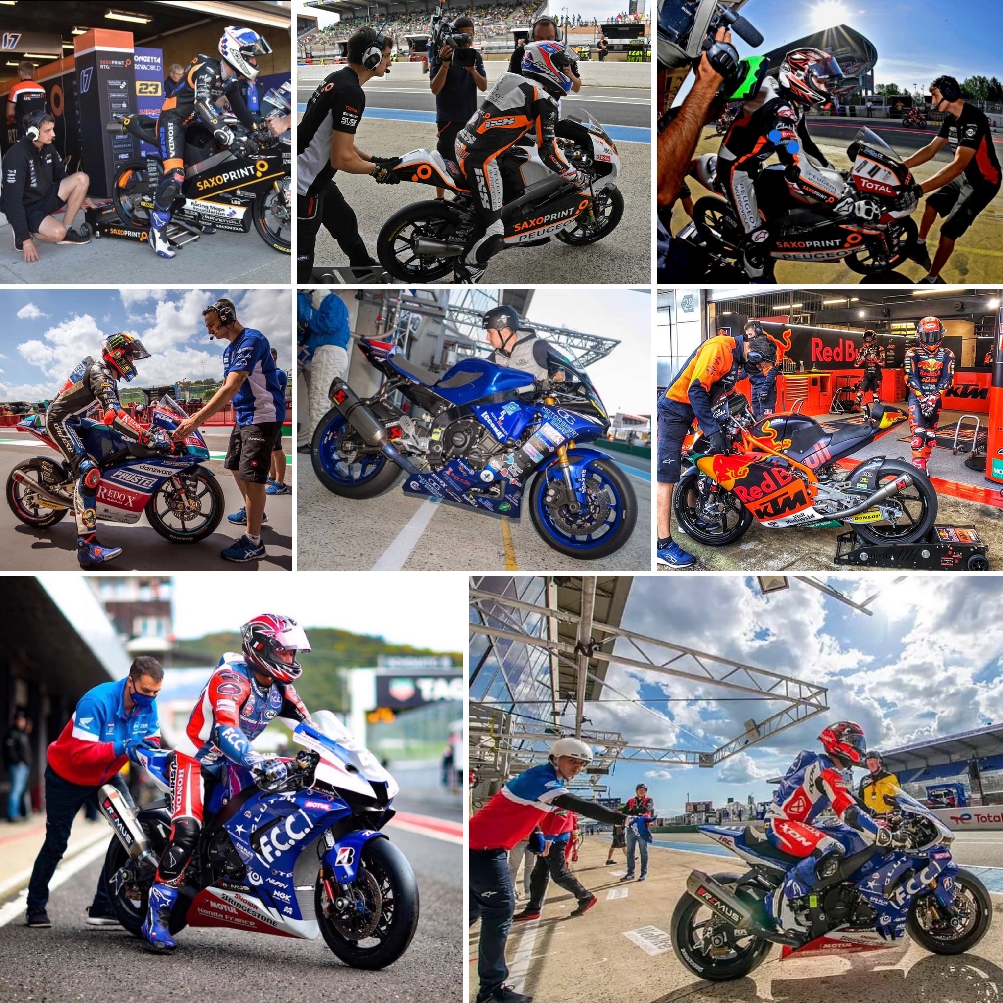 Teams de 2015 à 2022